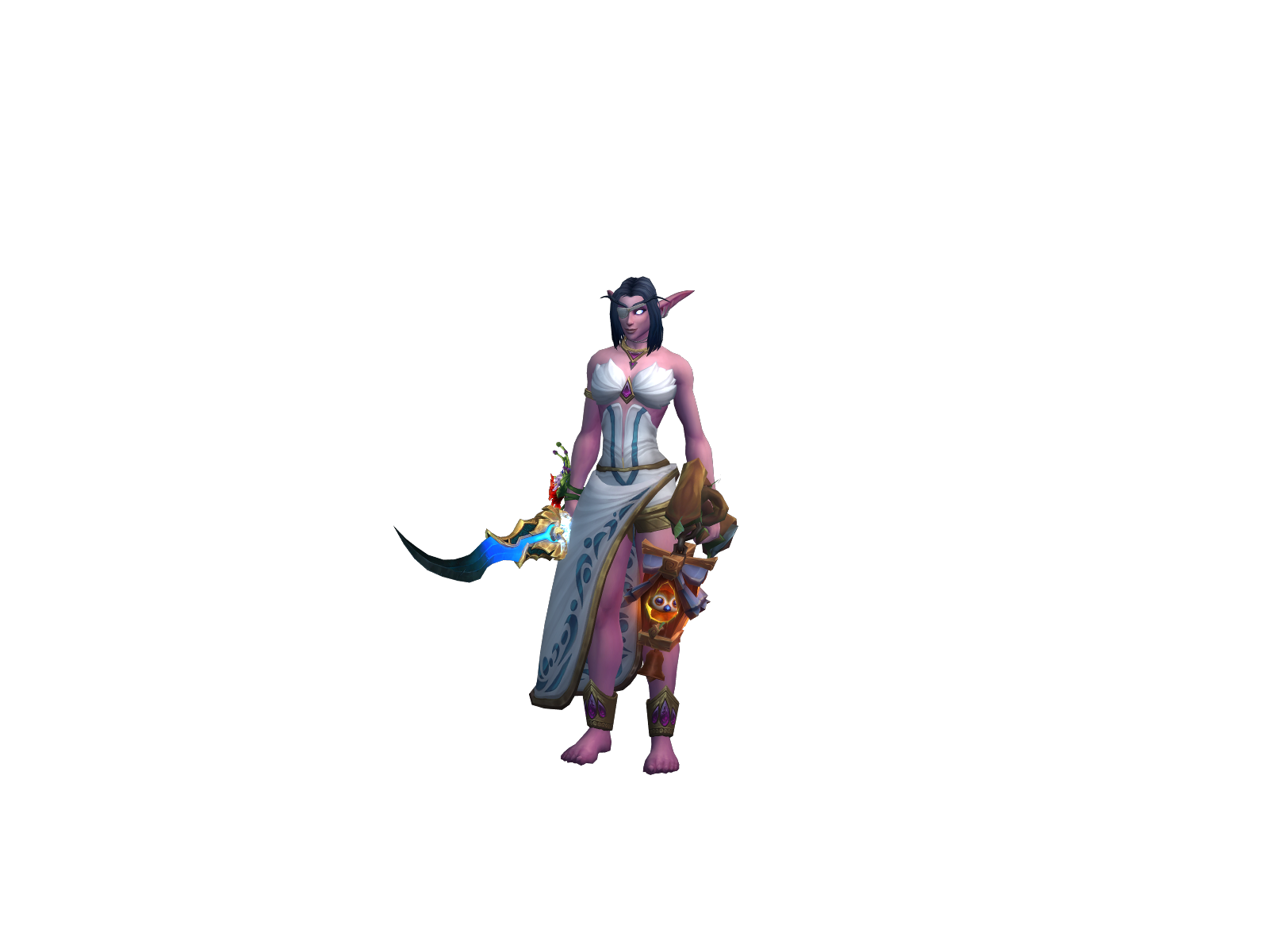 Cuartz 3D character render
