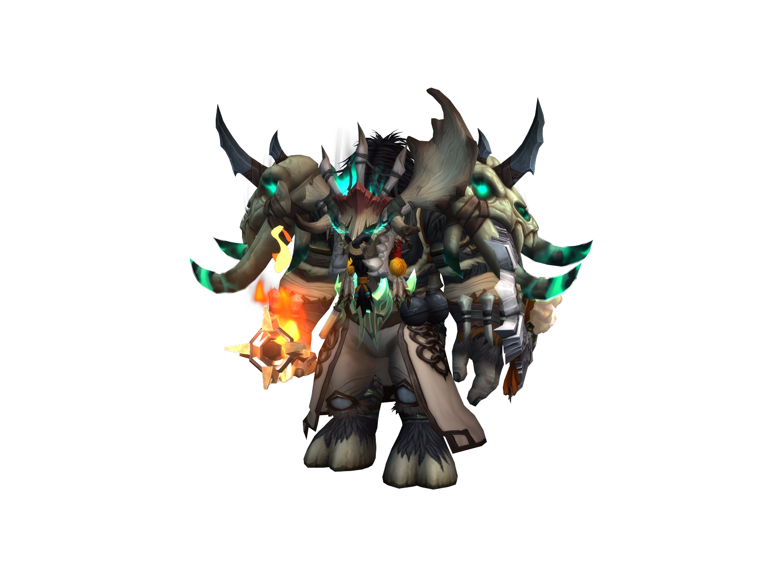 Vacaflaca 3D character render