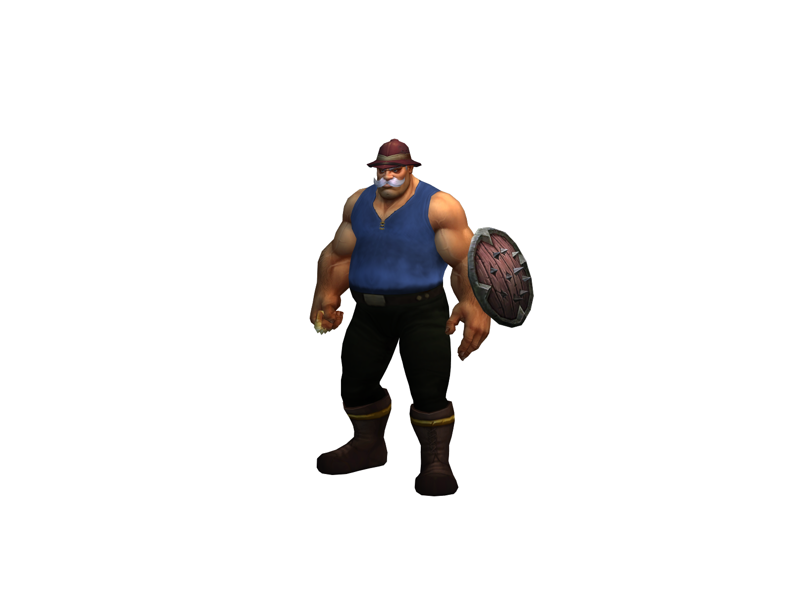 Piccølø 3D character render