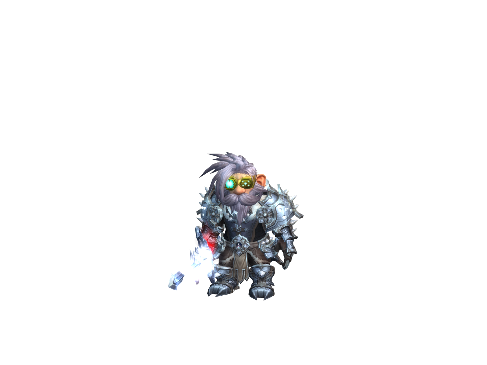 Nikuwarrior 3D character render
