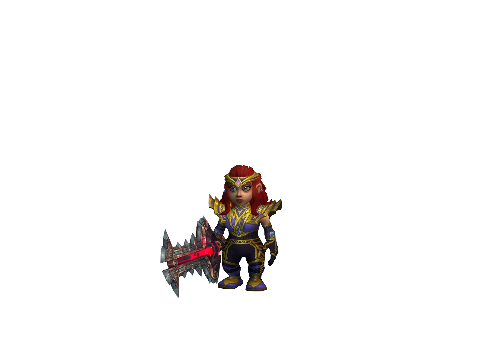Gnomelyfans 3D character render
