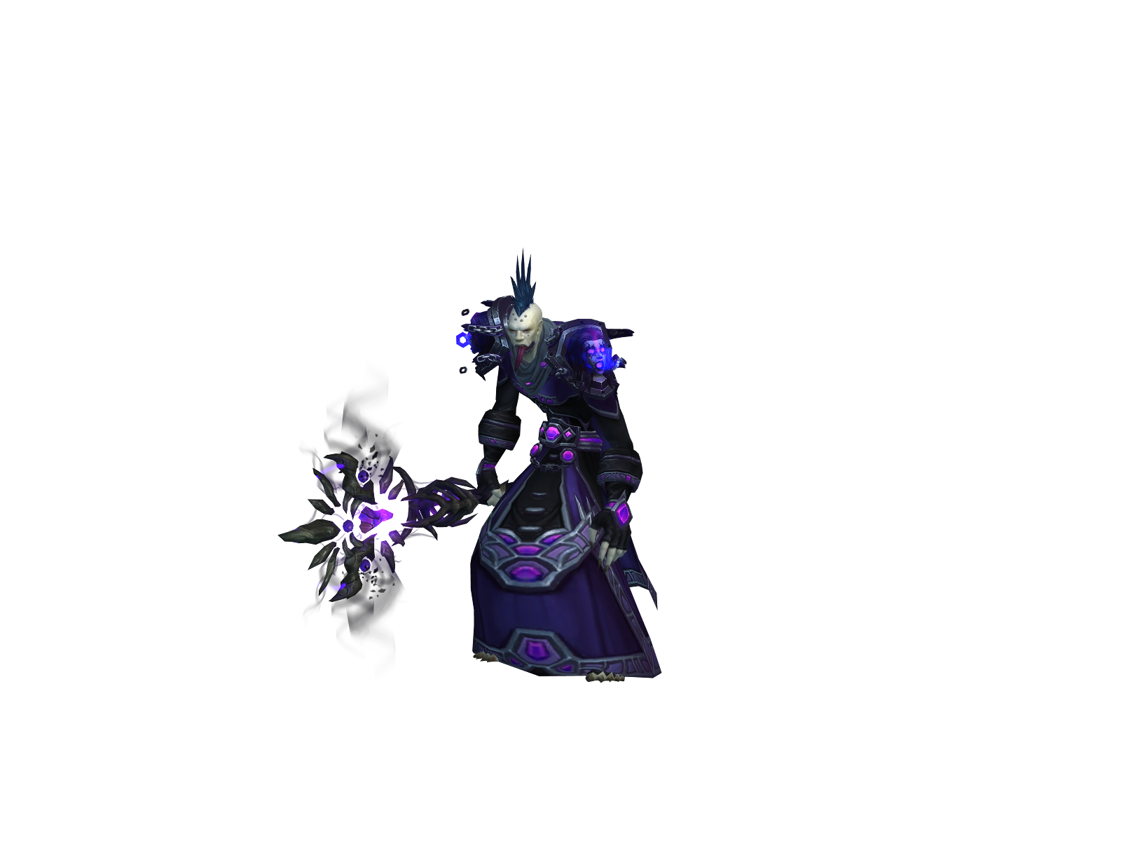Chaoblues 3D character render