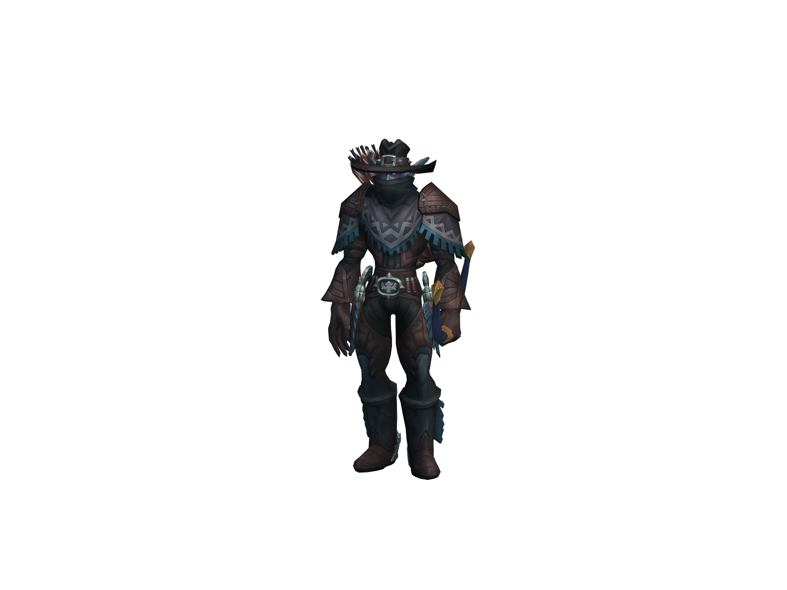 Wakarrow 3D character render