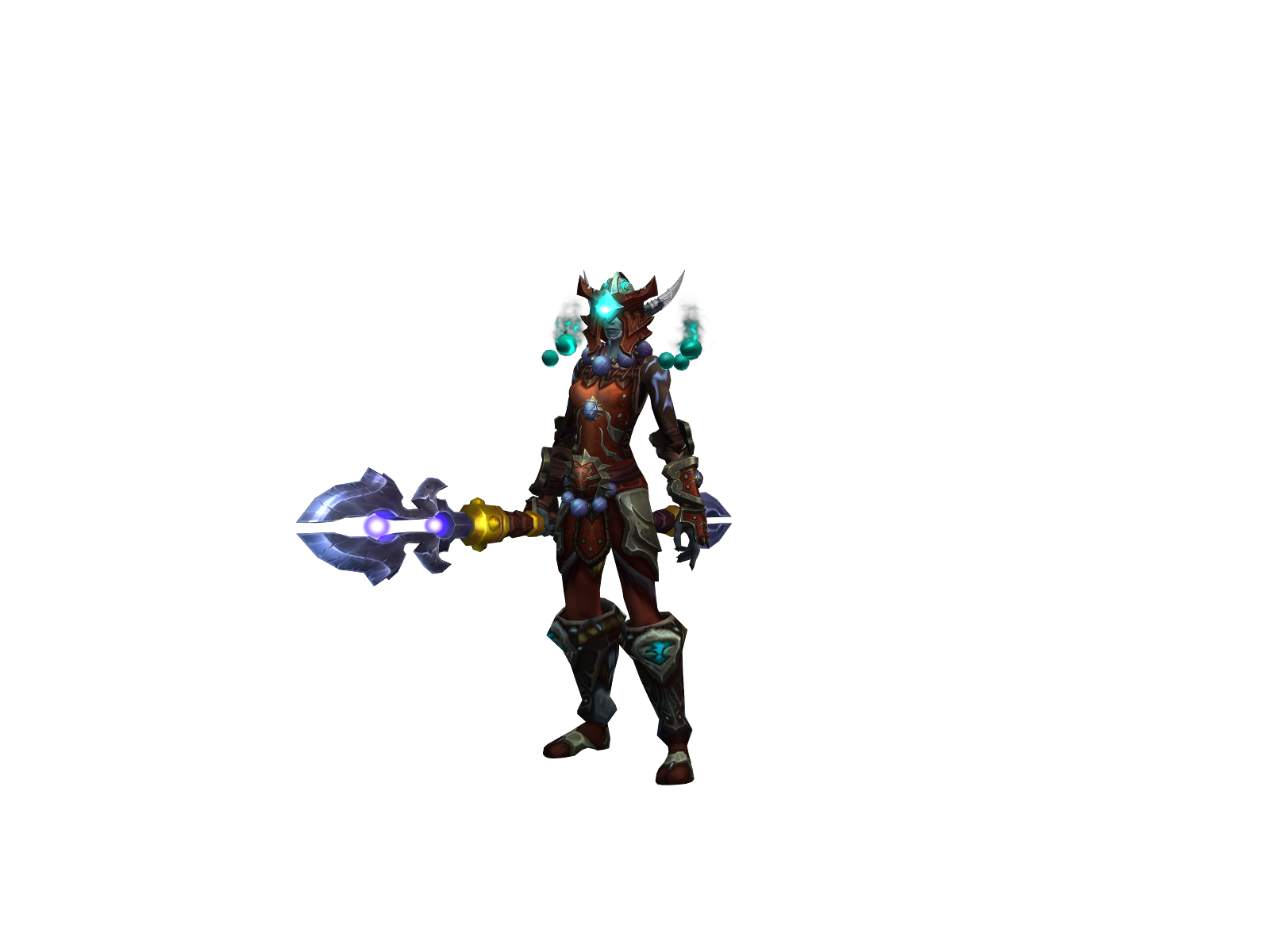 Fupes 3D character render