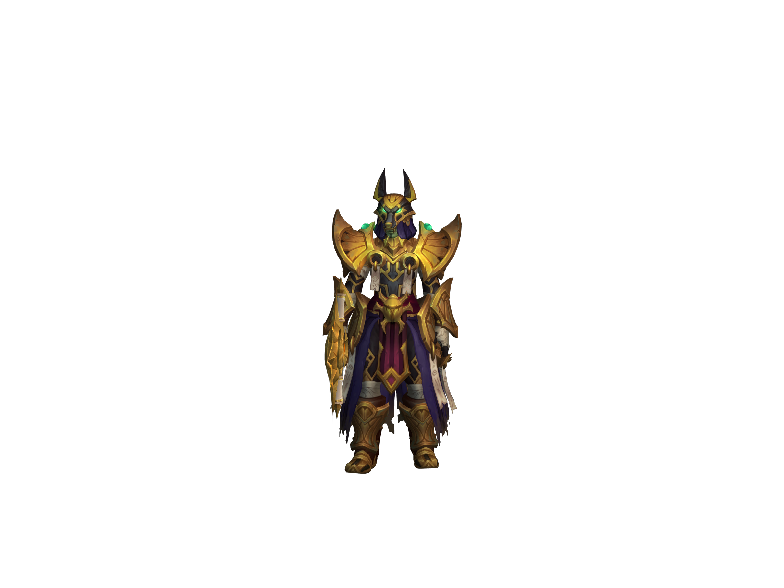 Ghostcaine 3D character render