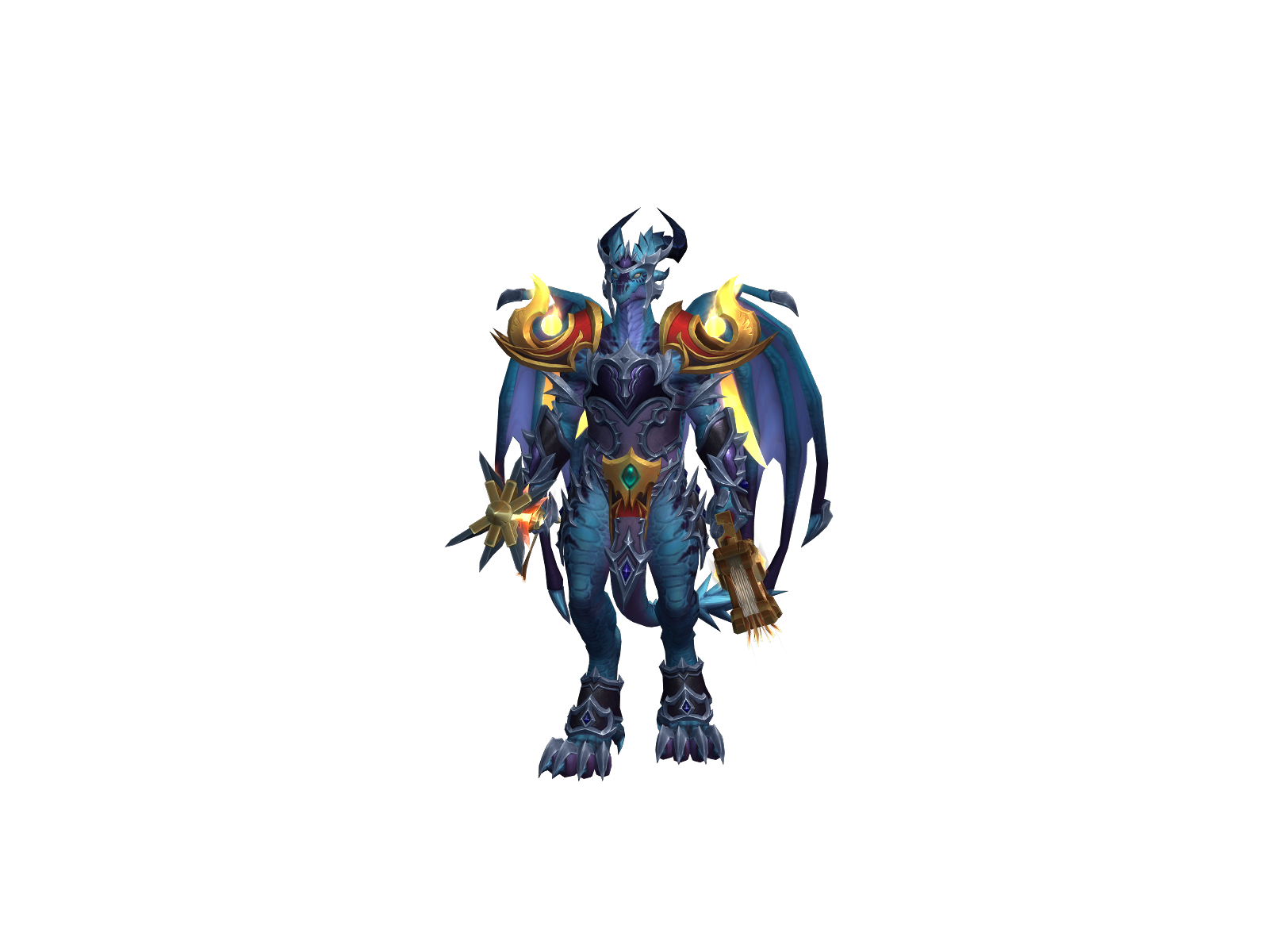 Evozai 3D character render
