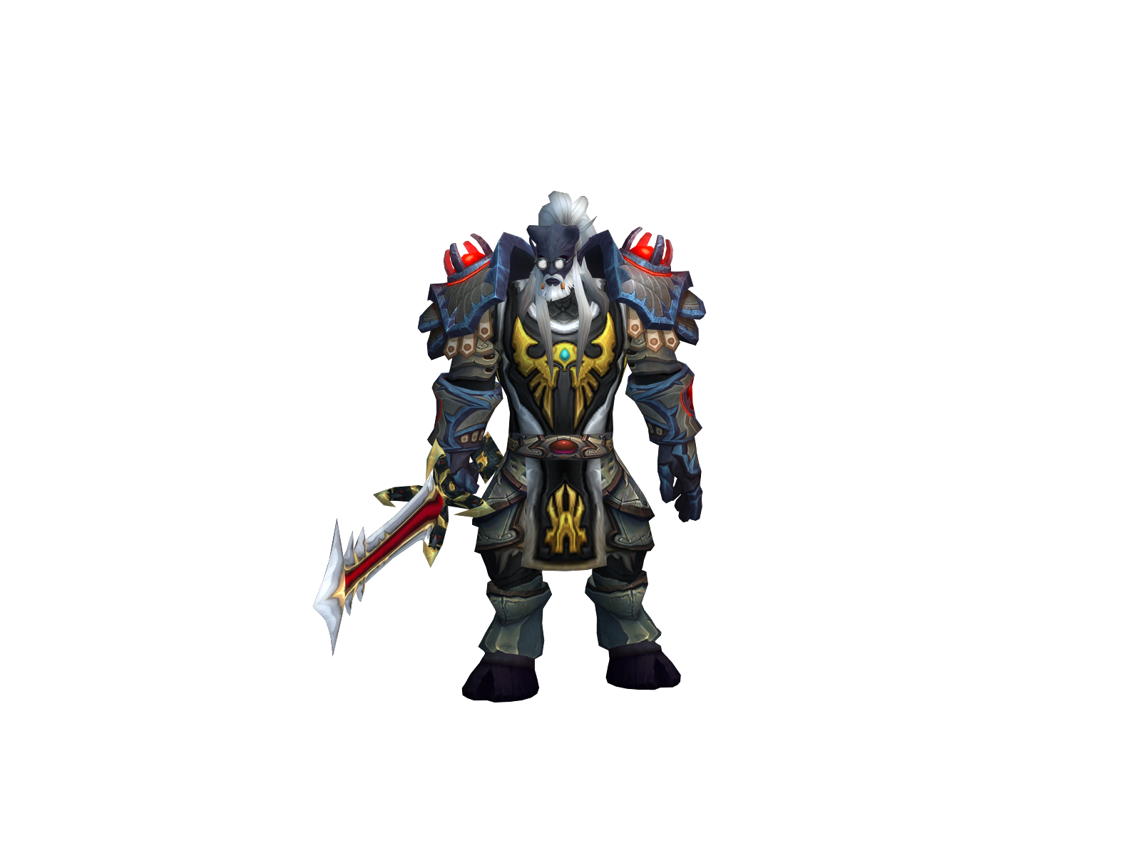 Dmachine 3D character render