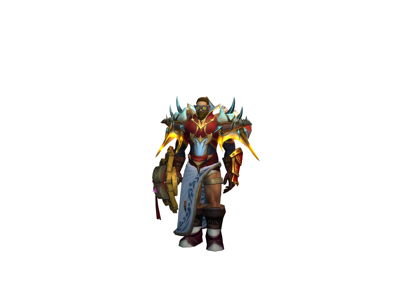 Popuung 3D character render