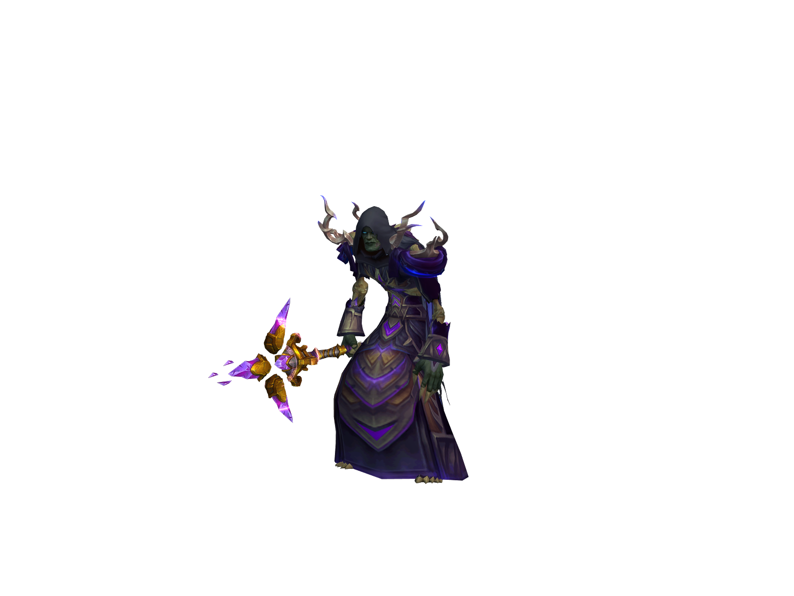 Seroton 3D character render