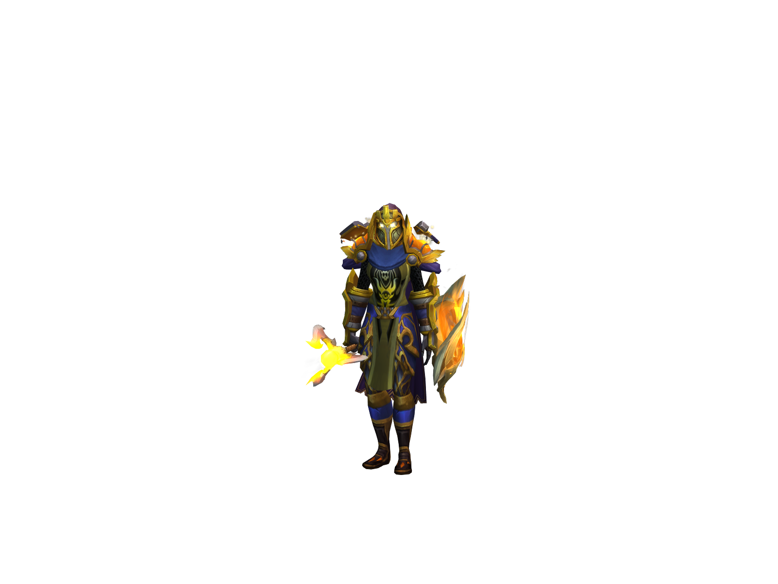 Ruzak 3D character render