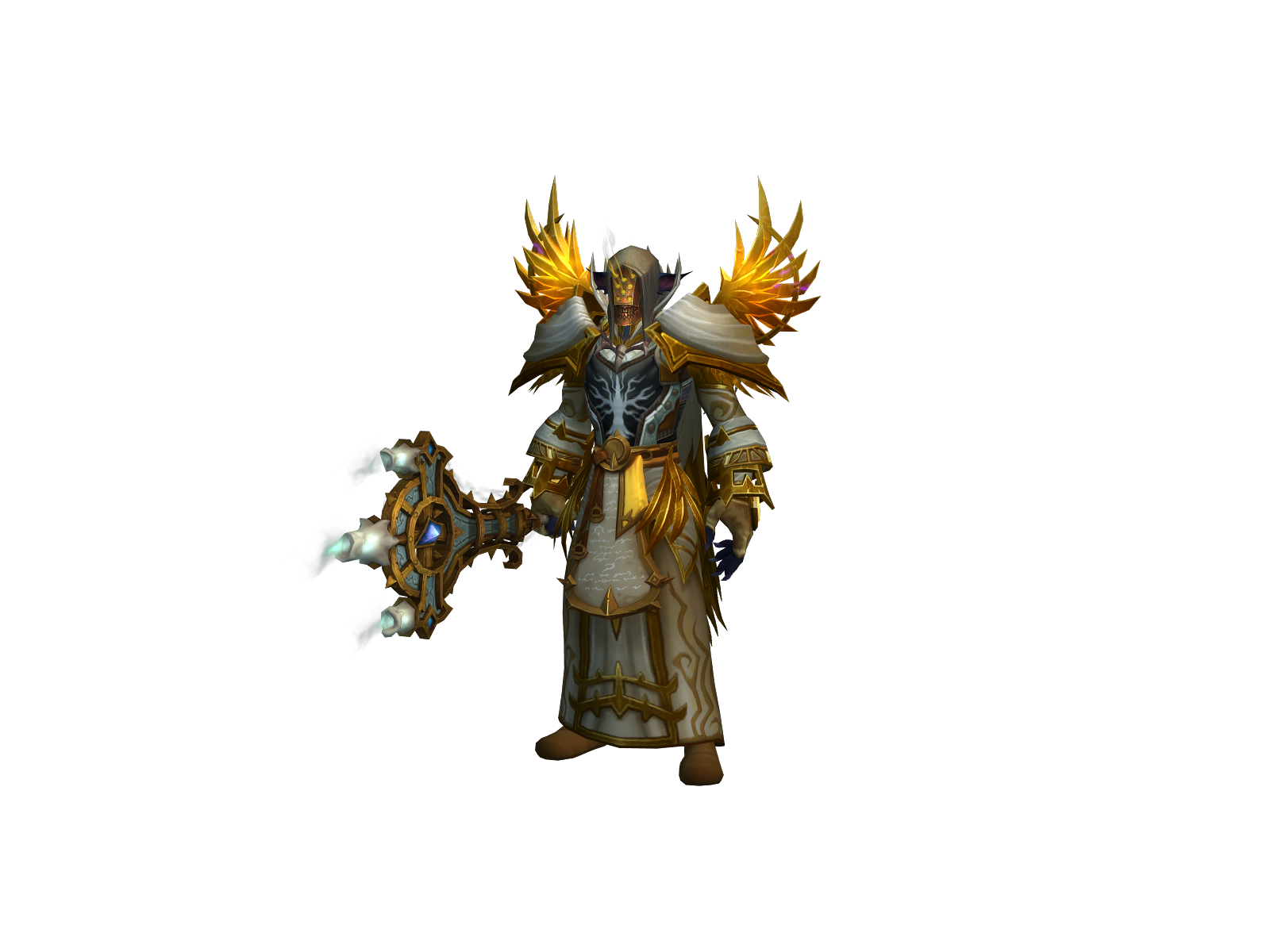 Soulflays 3D character render
