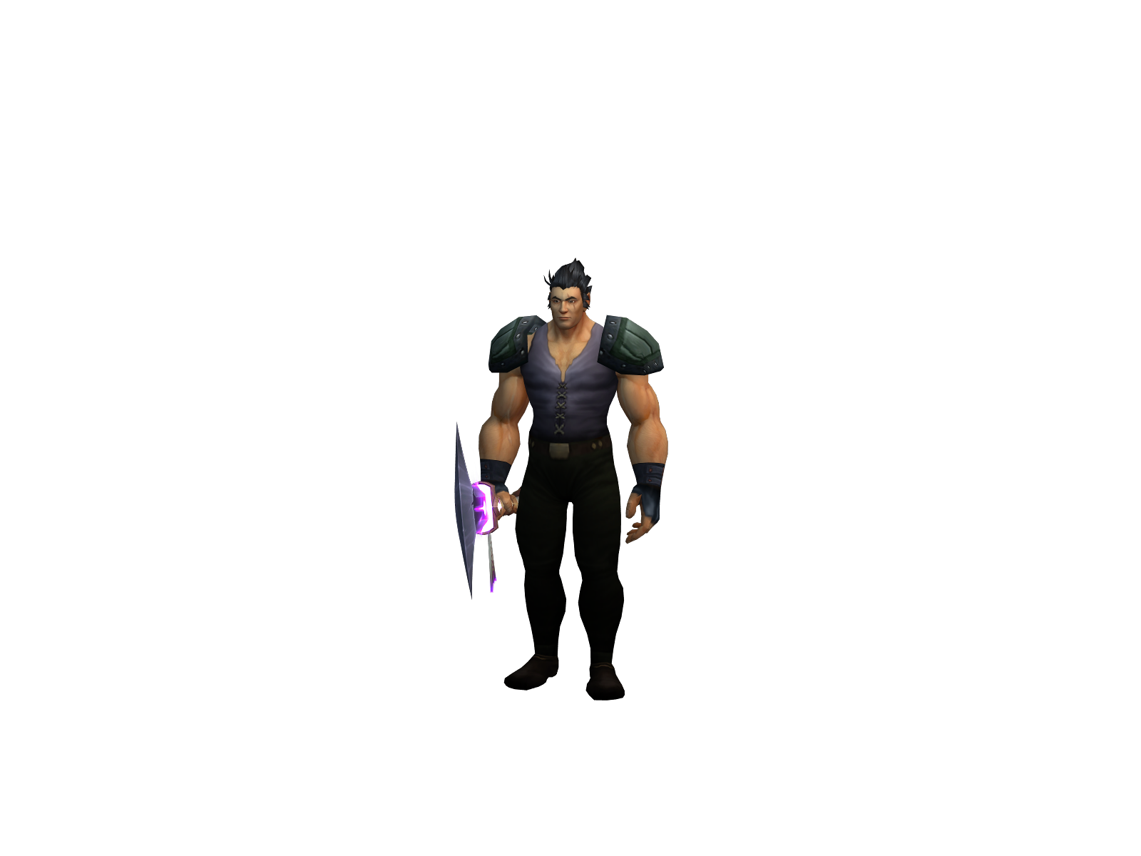 Daeryu 3D character render