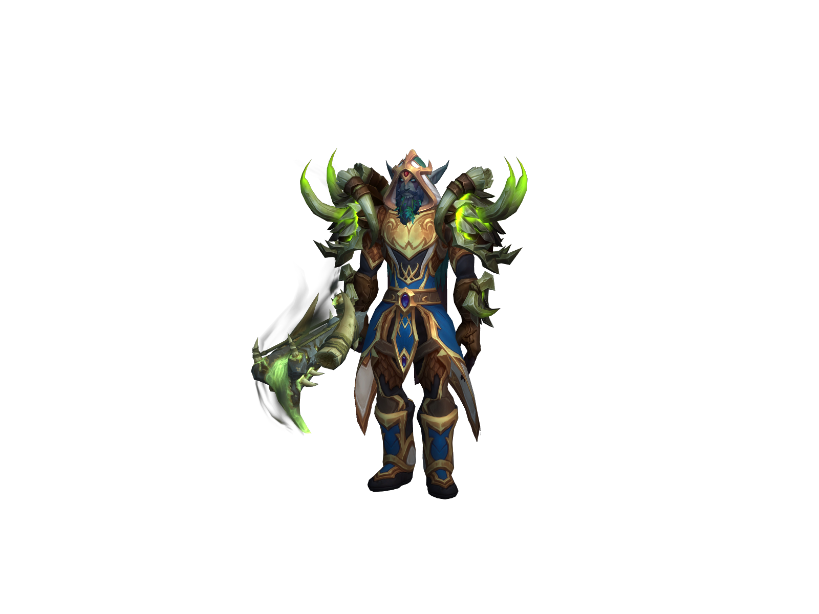 Hawkèye 3D character render
