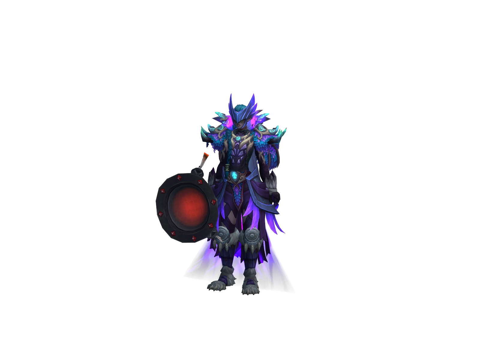 Crittycent 3D character render