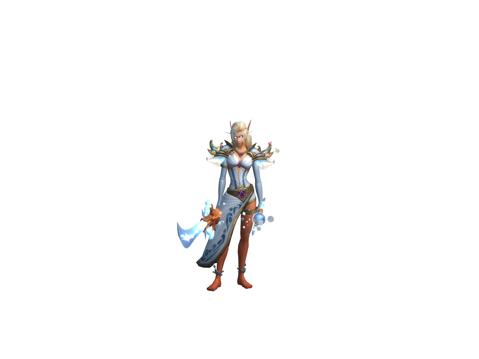 Chariakinxo 3D character render