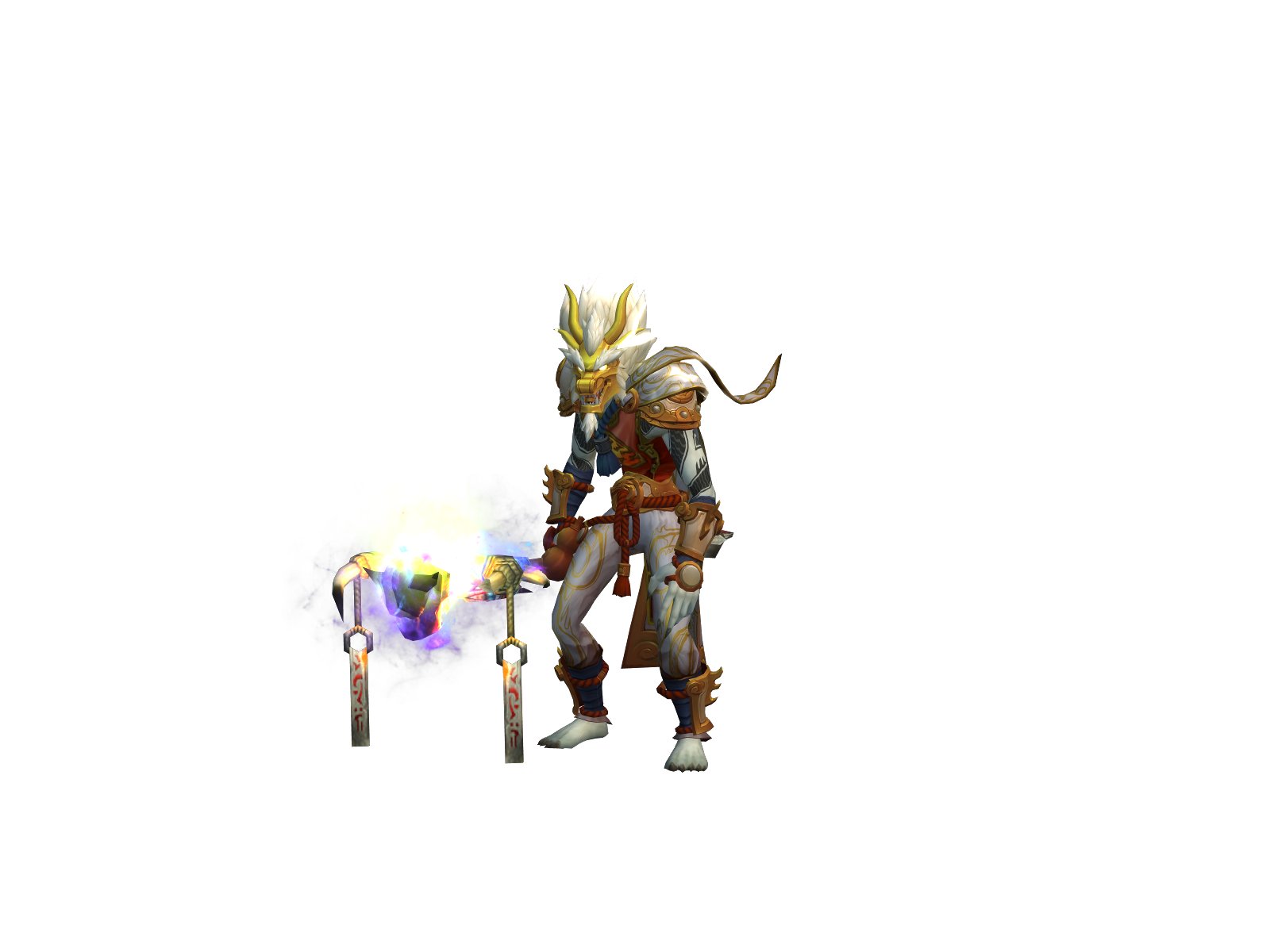 Fillblanks 3D character render