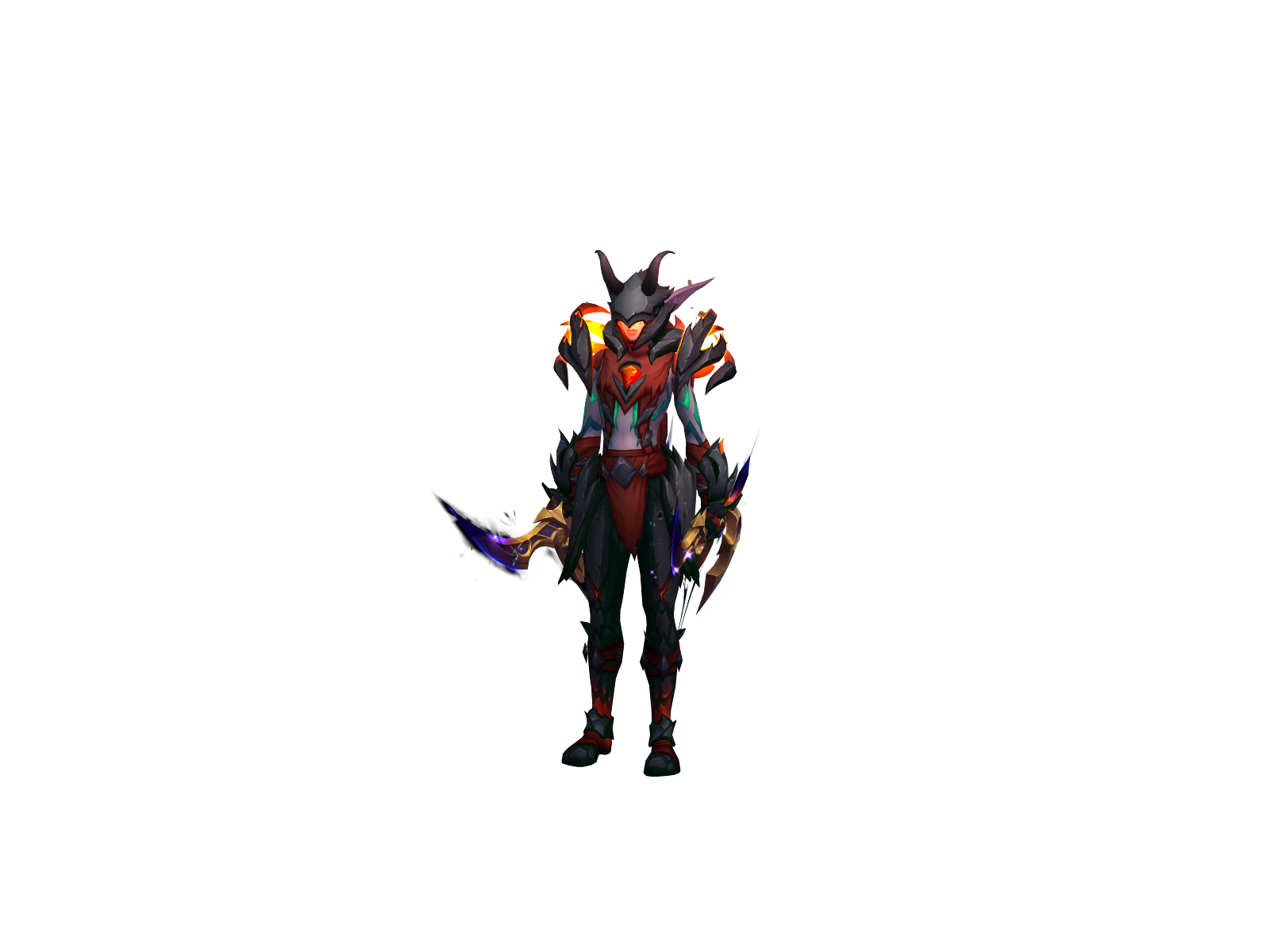 Oldforty 3D character render