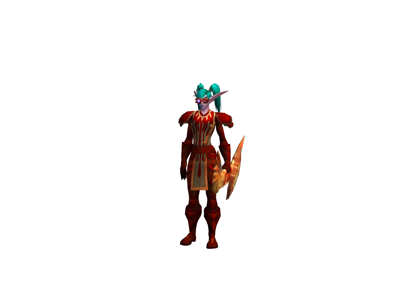 Pzza 3D character render