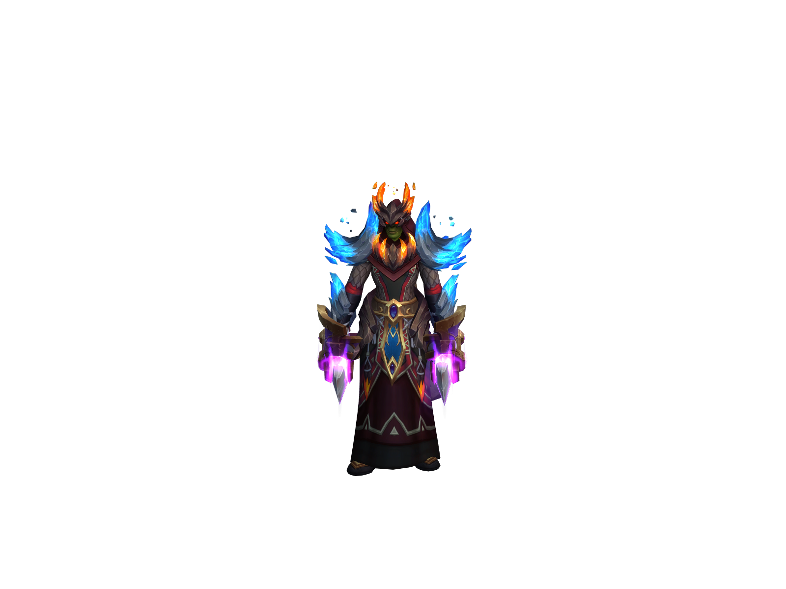 Bueongbawi 3D character render