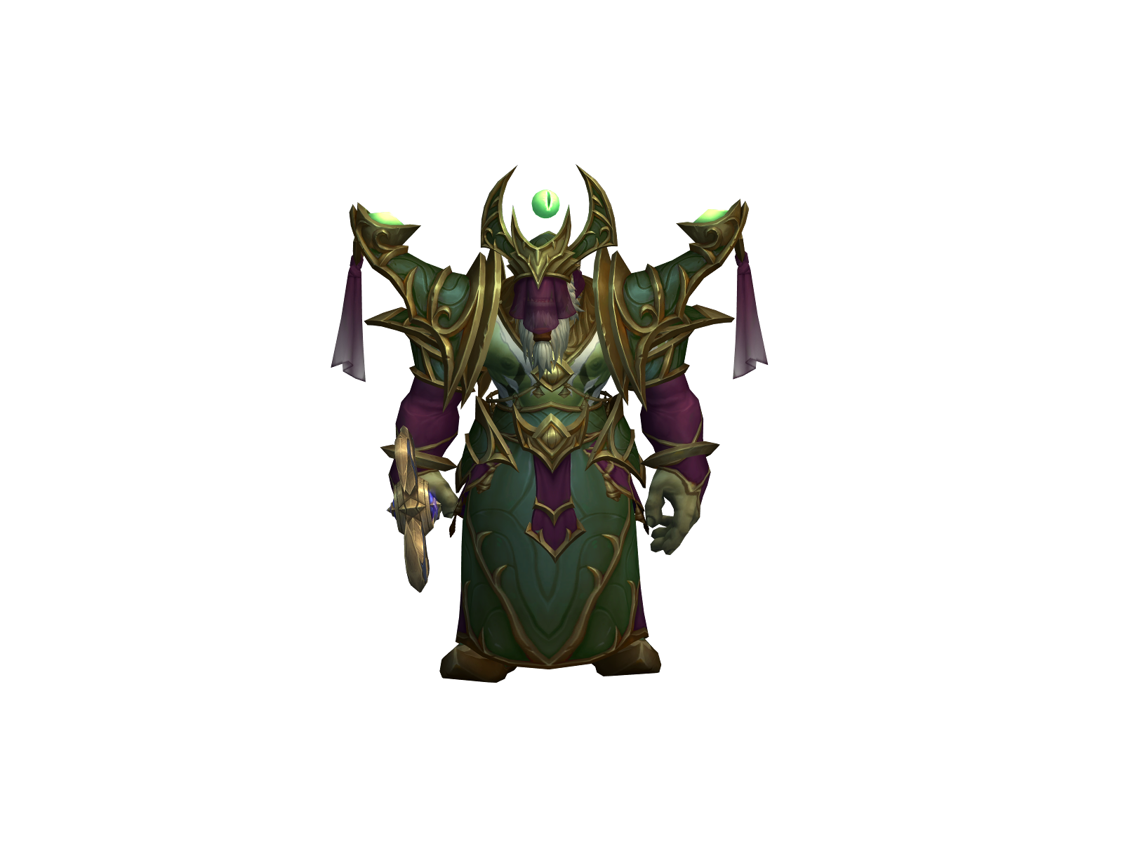 Borgg 3D character render