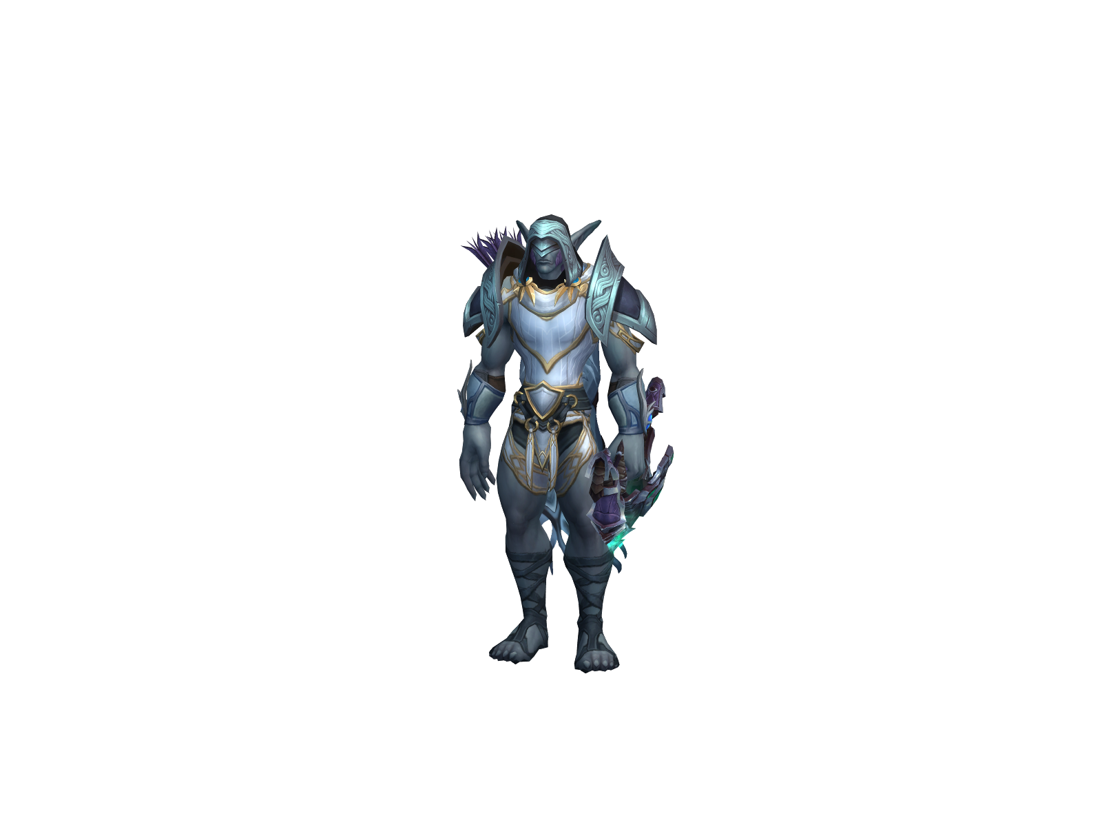 Adakk 3D character render