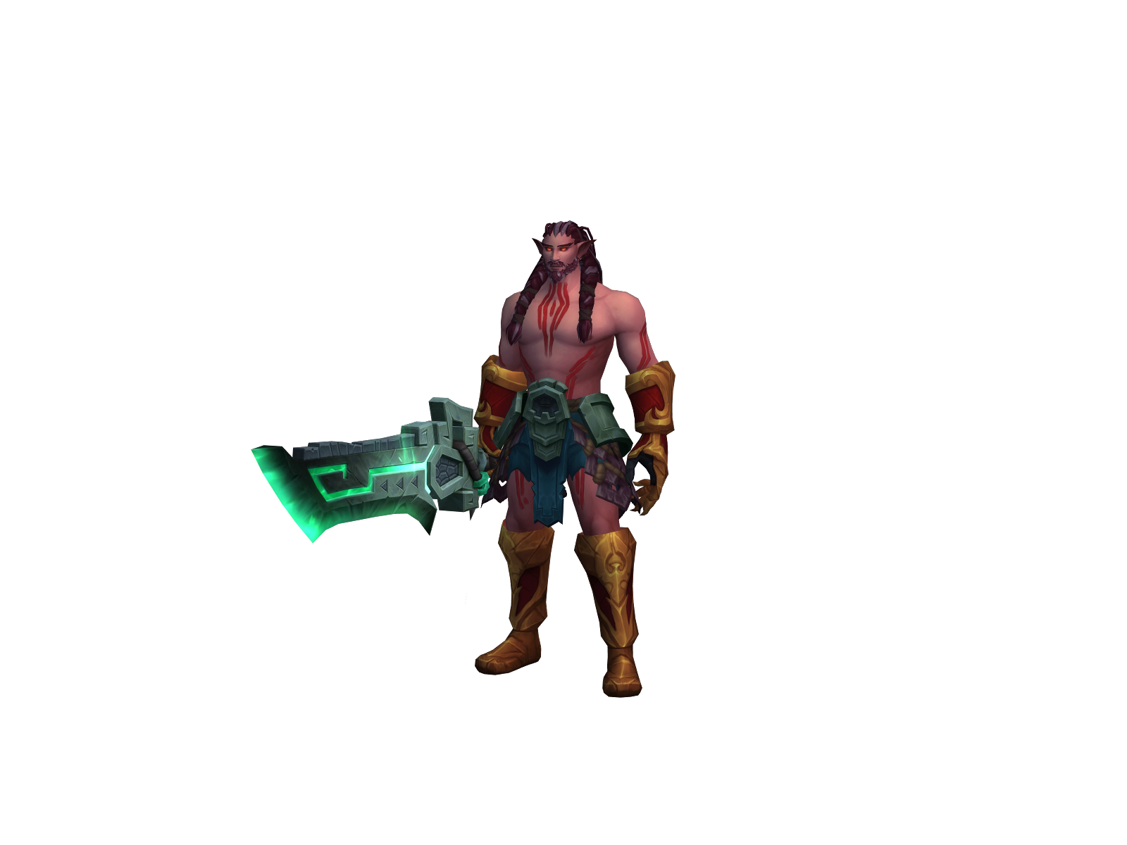 Climax 3D character render