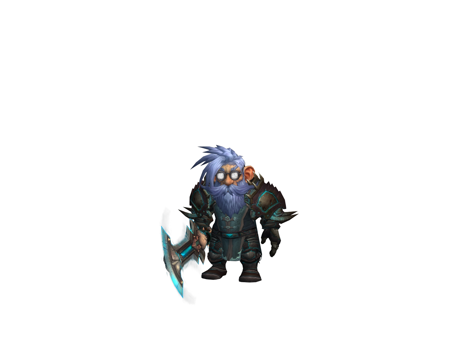 Grapette 3D character render