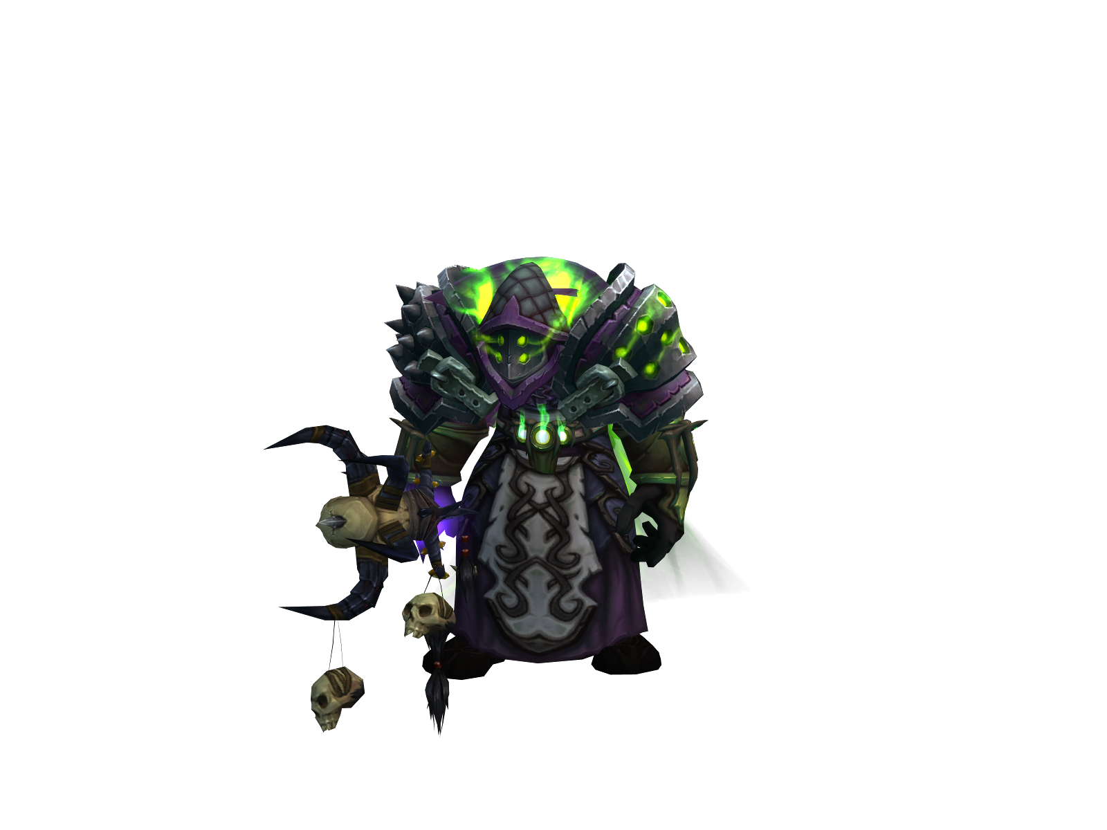 Nethr 3D character render