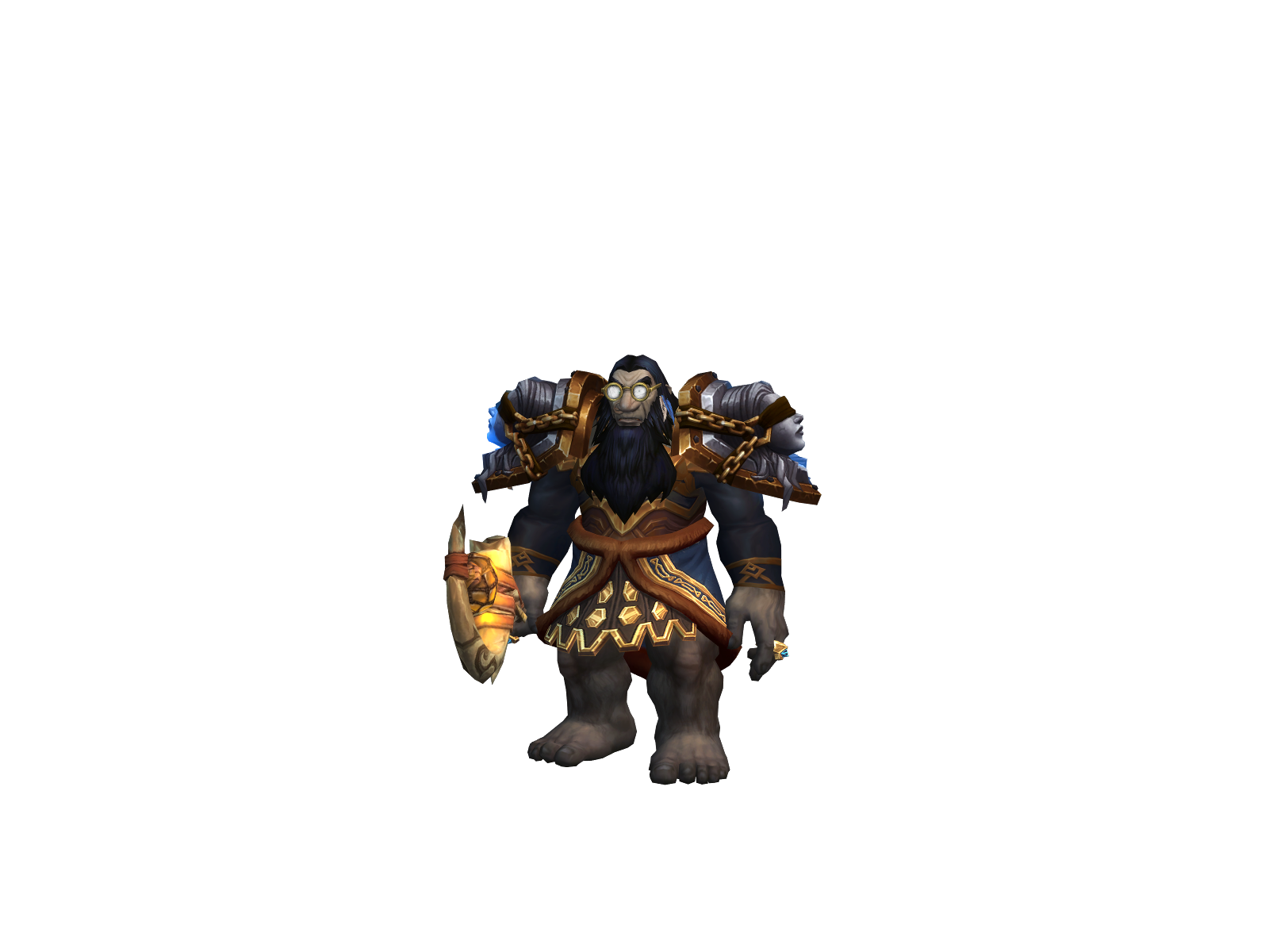 Anaghum 3D character render