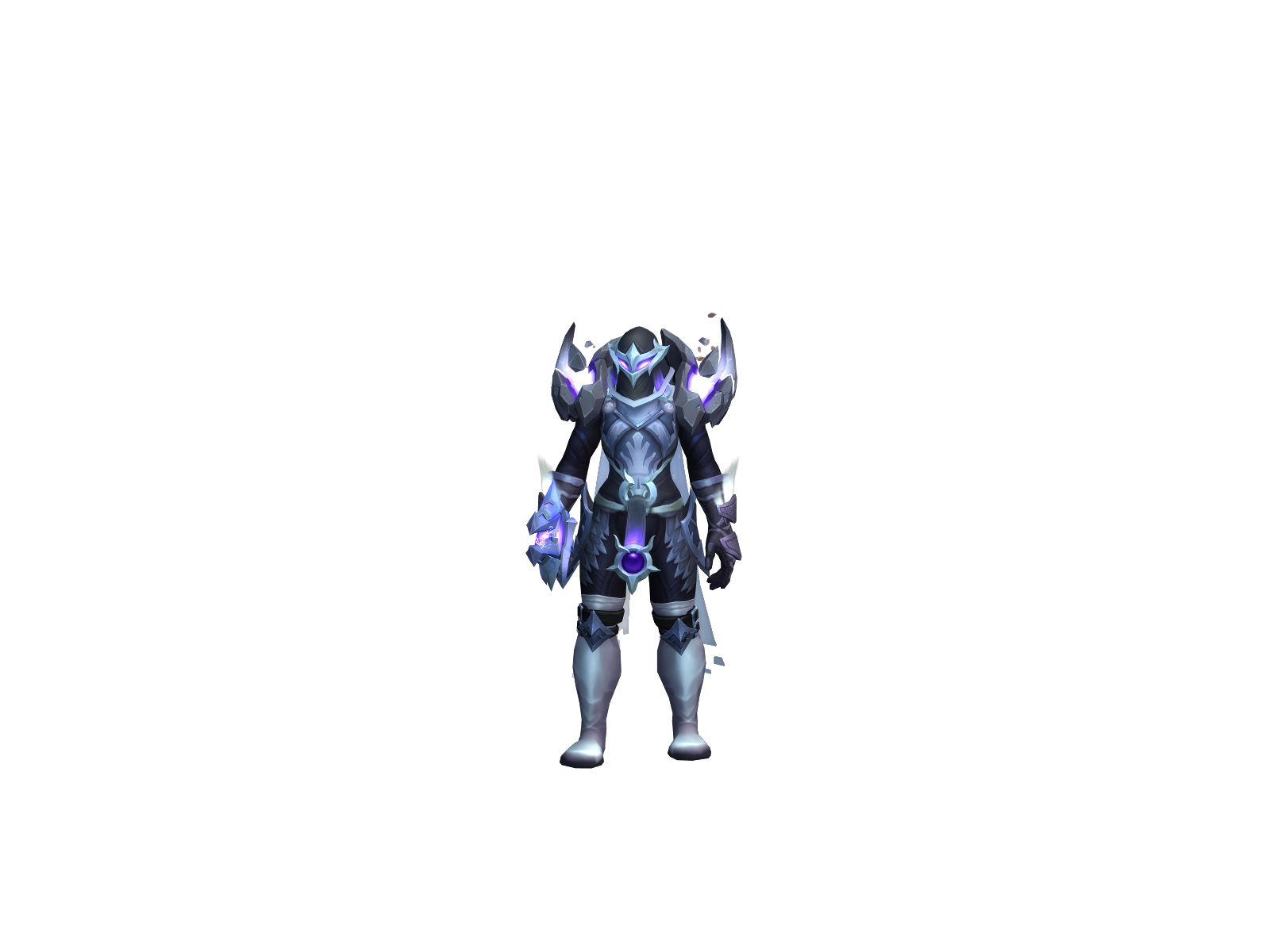 Flowolf 3D character render