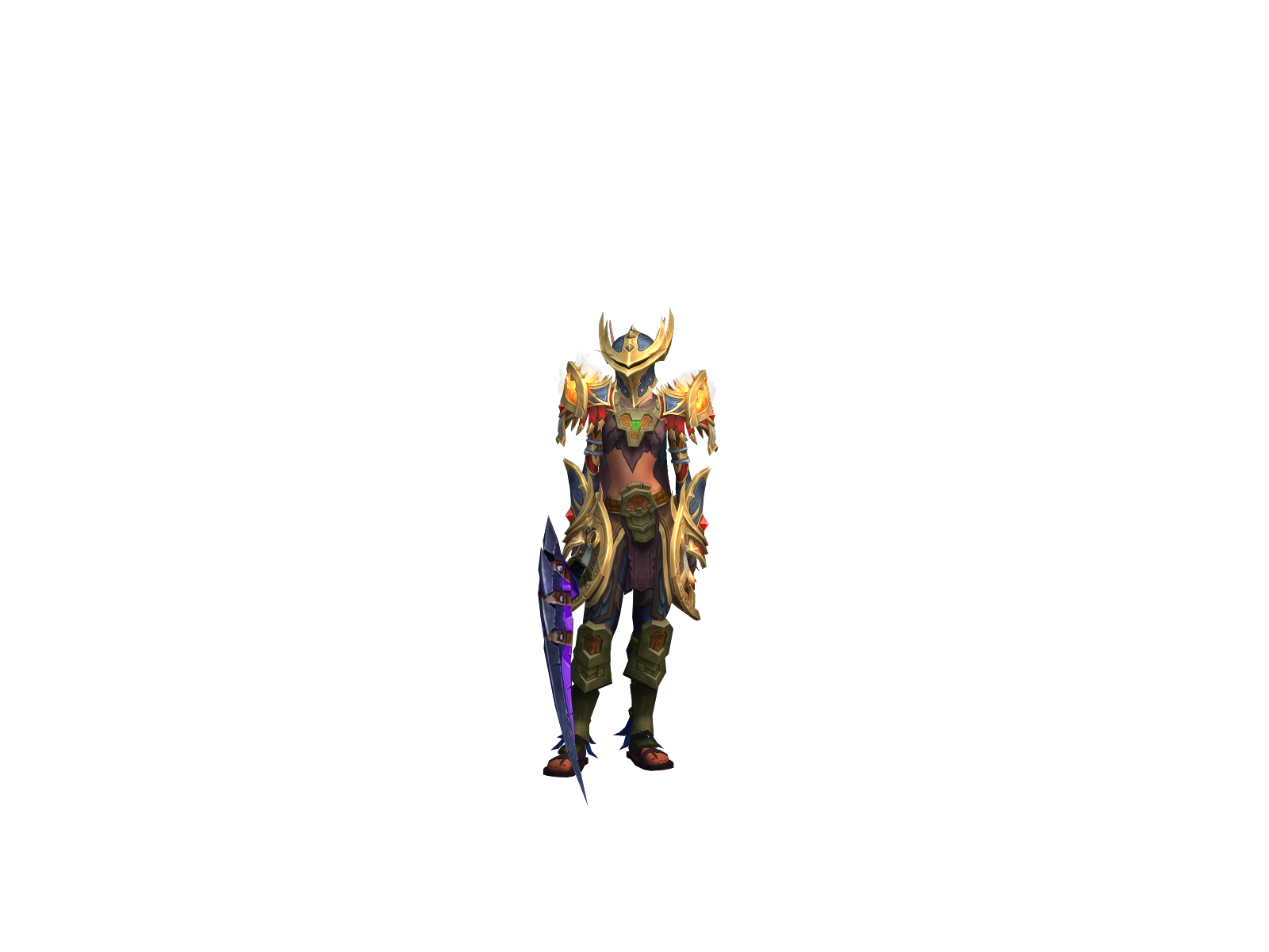 Søurnøva 3D character render