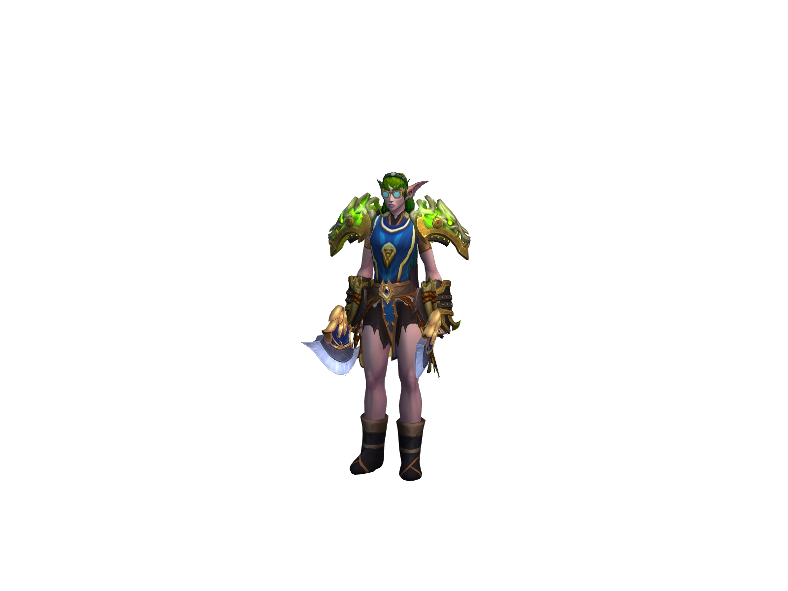 Viewd 3D character render