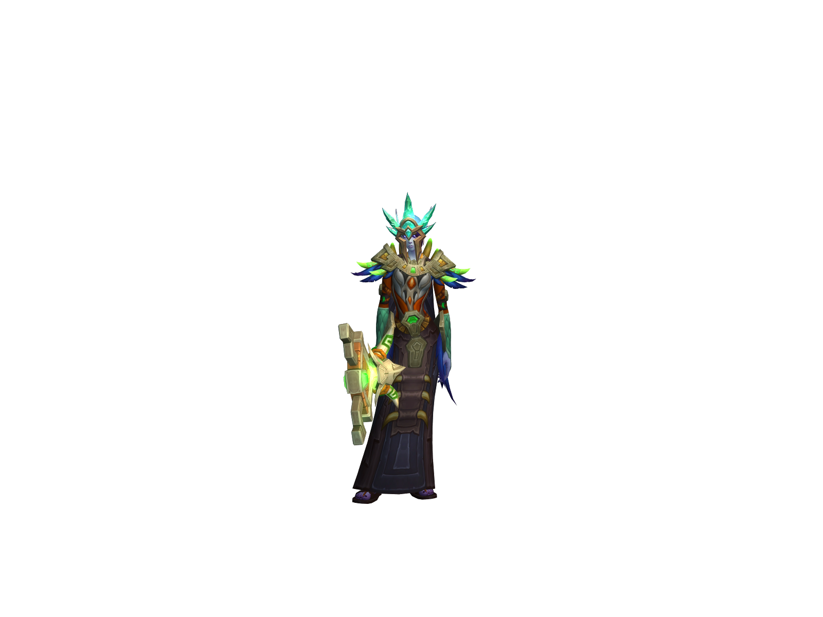 Monsela 3D character render