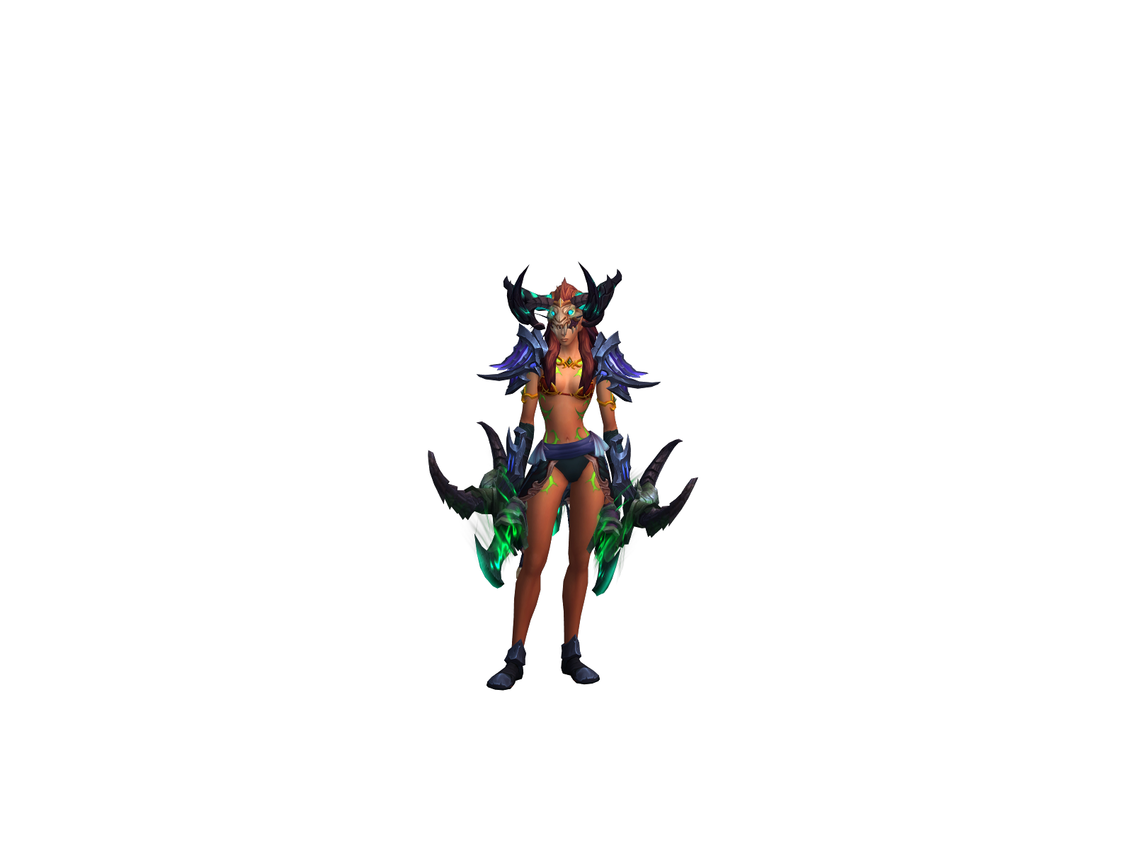 Damgina 3D character render