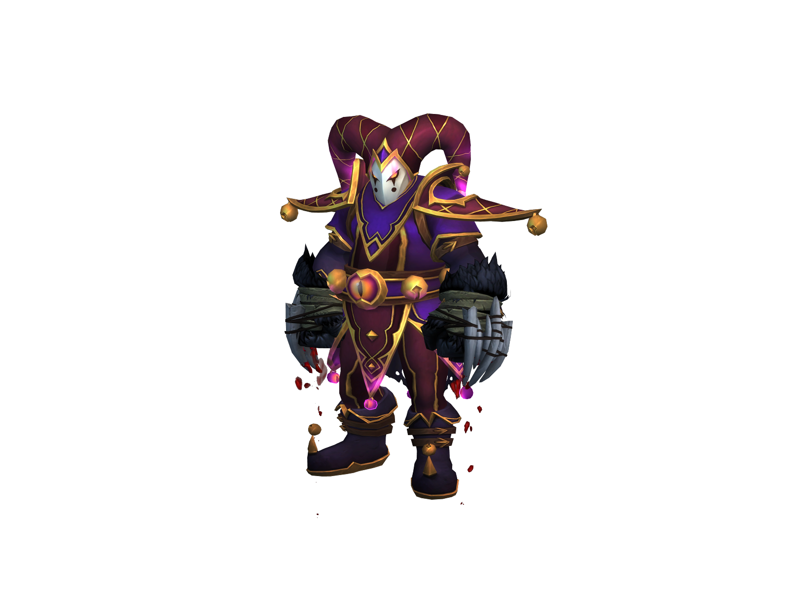 Thegutless 3D character render
