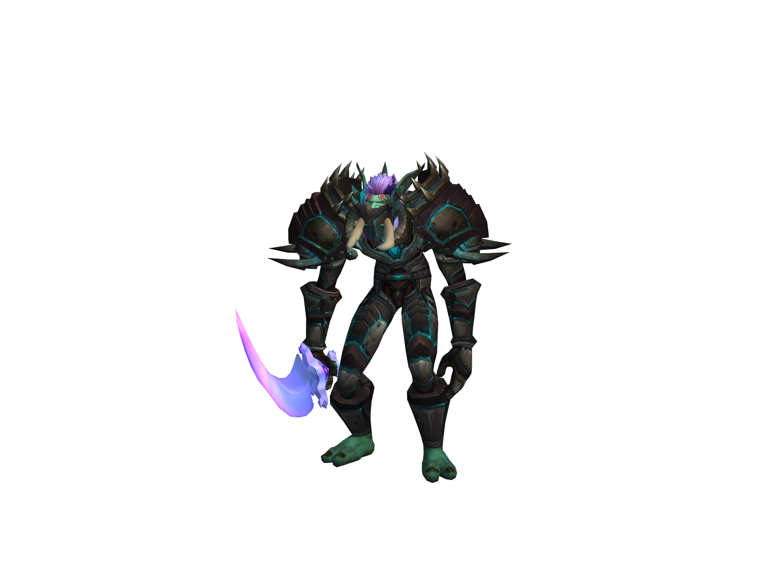 Bagovwar 3D character render