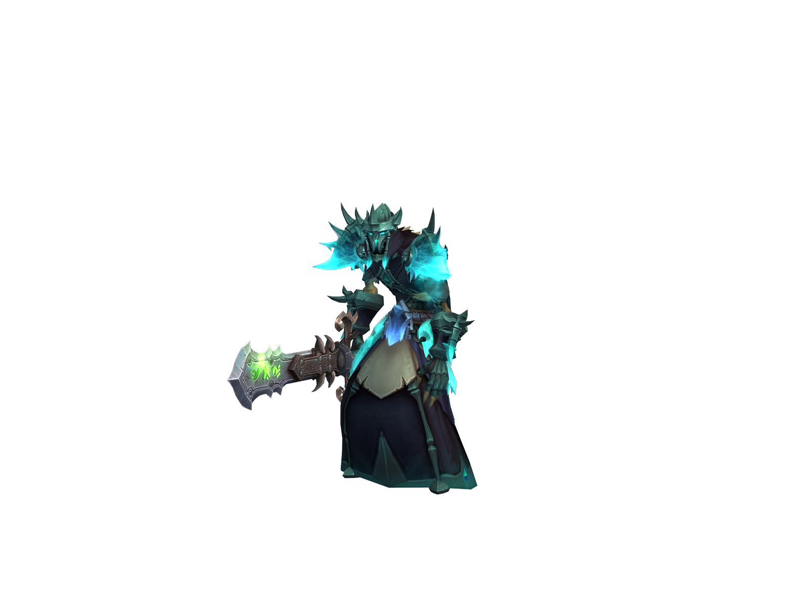 Amnesiac 3D character render
