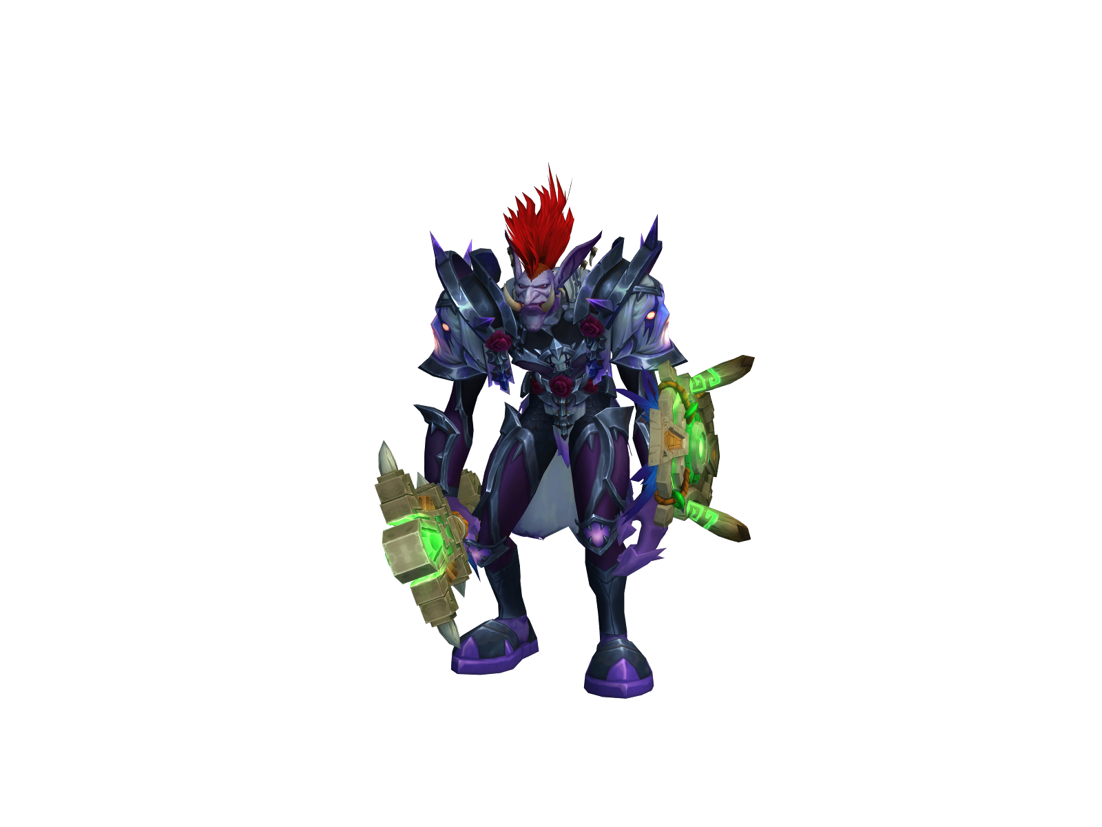 Voldalian 3D character render