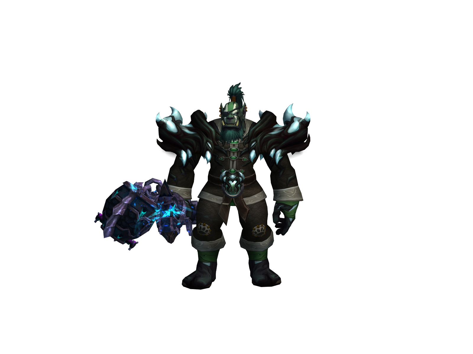 Yishunmonk 3D character render