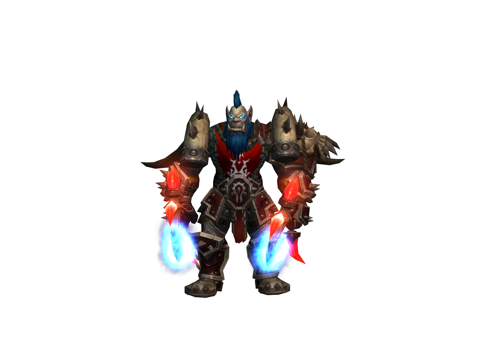 Clamblood 3D character render