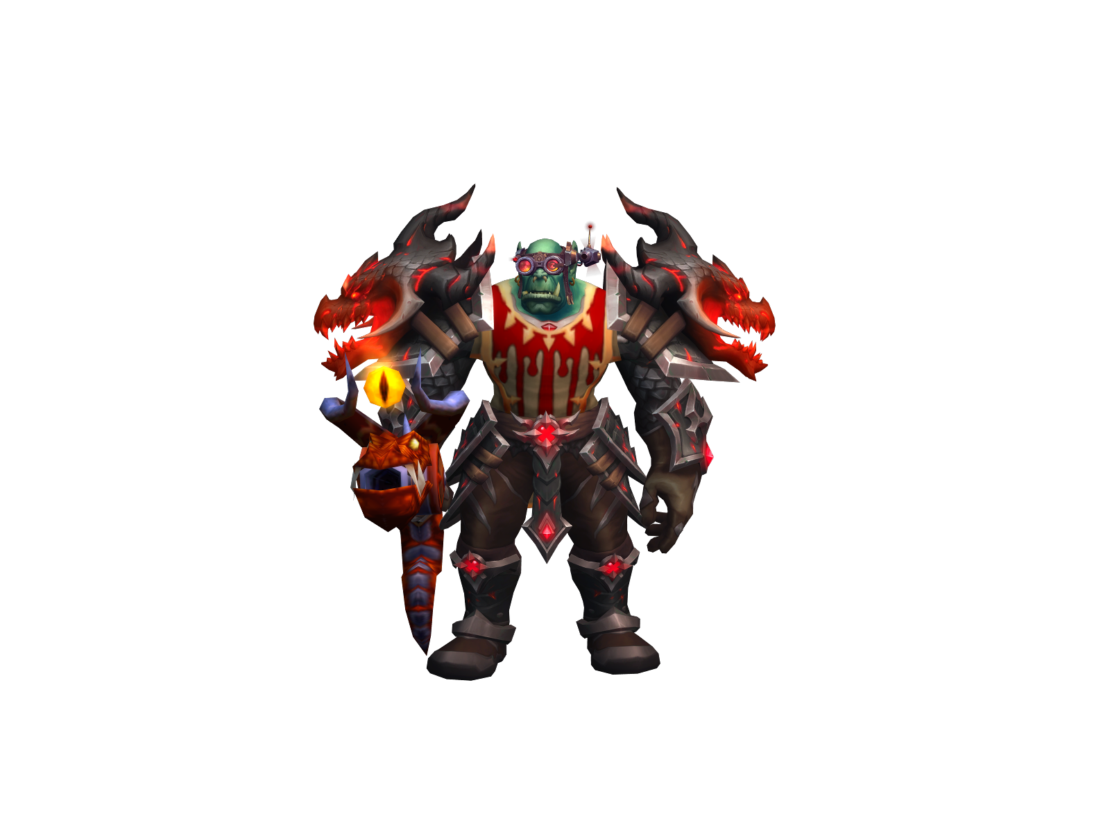 Popsan 3D character render