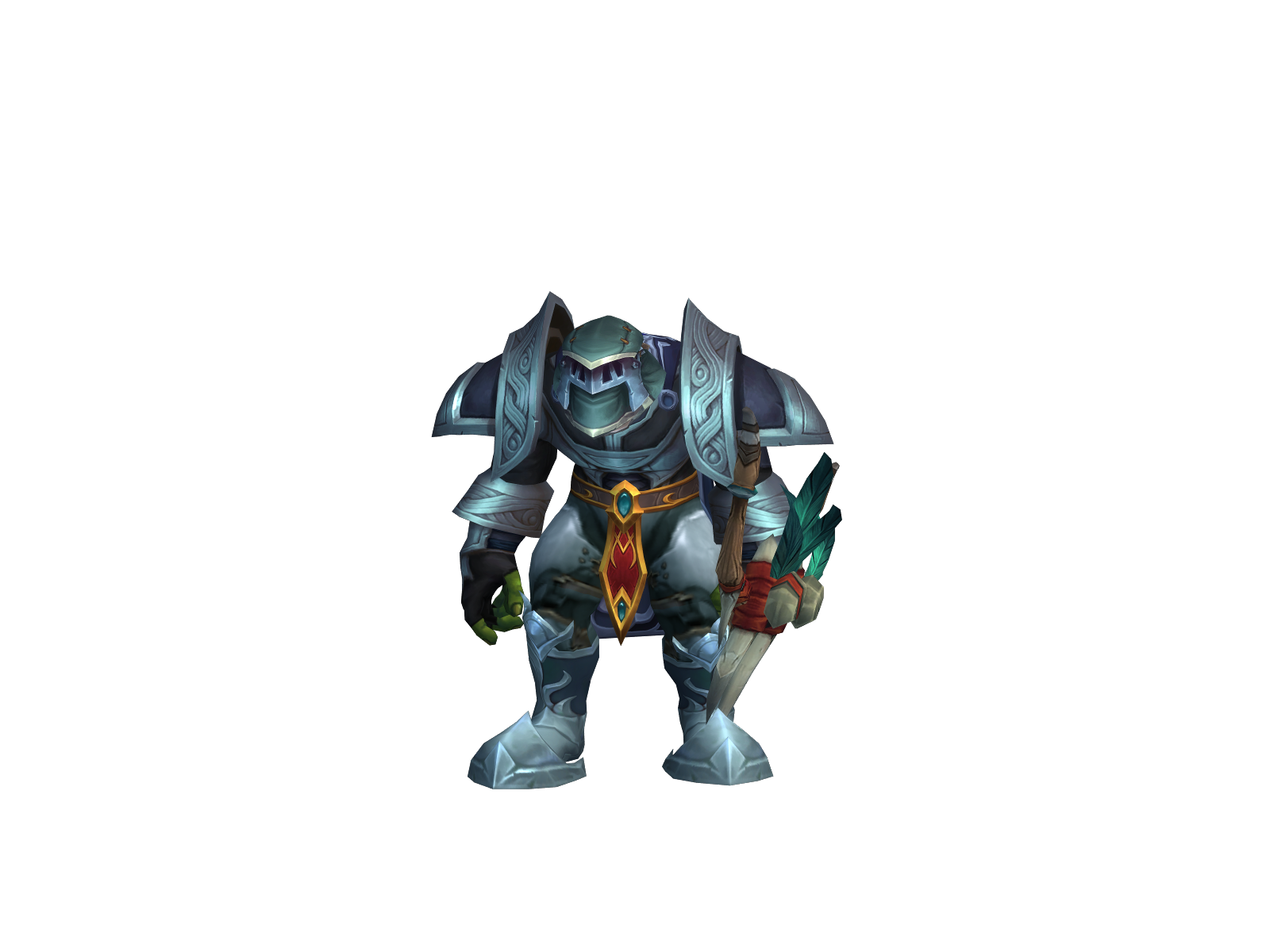 Stimpycheese 3D character render