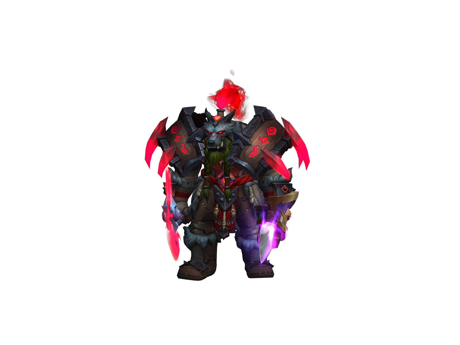 Kozhsharm 3D character render