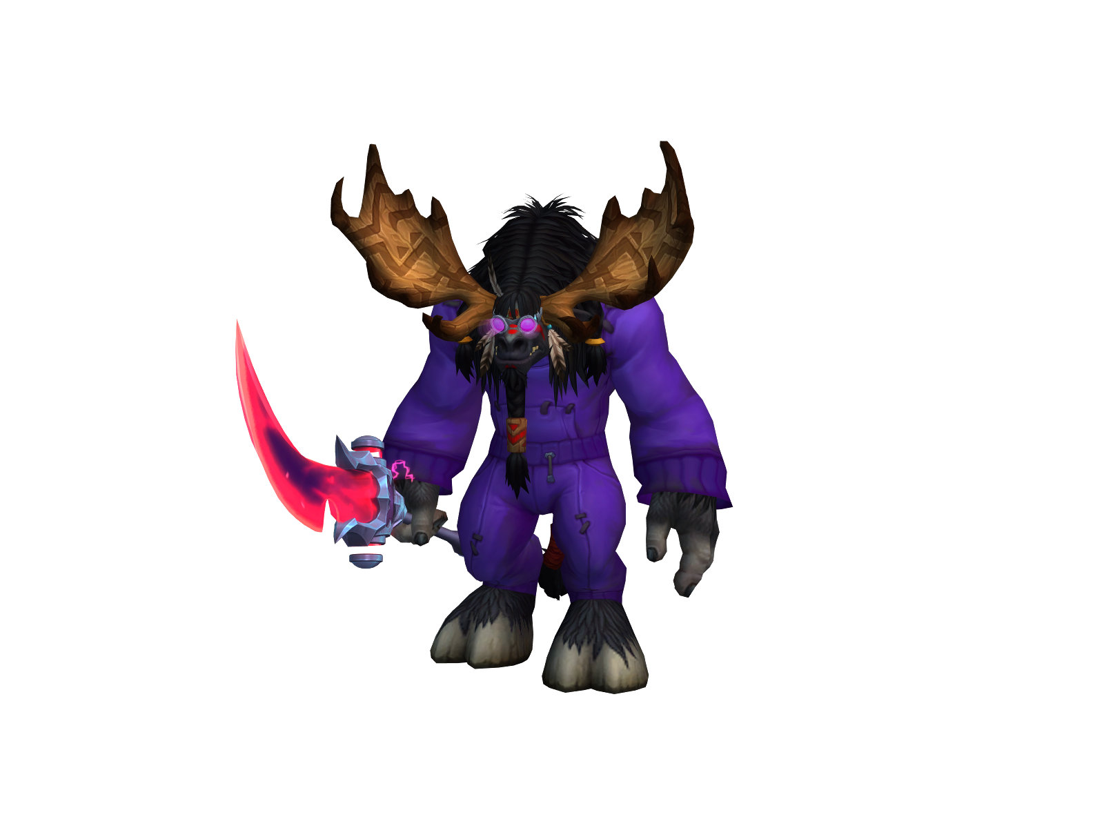 Nobullsheet 3D character render