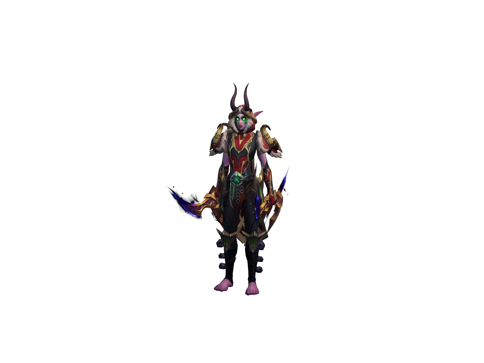 Daemonhunt 3D character render