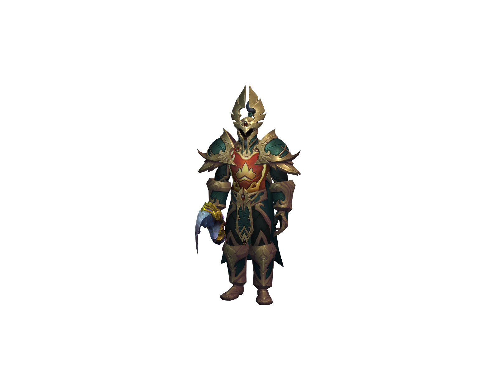 Sacredlorder 3D character render