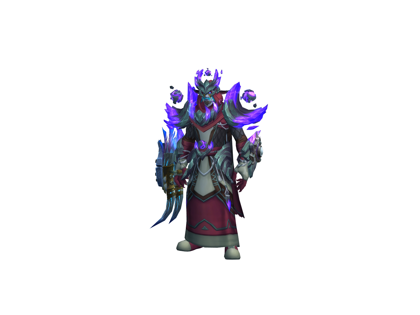 Electrix 3D character render