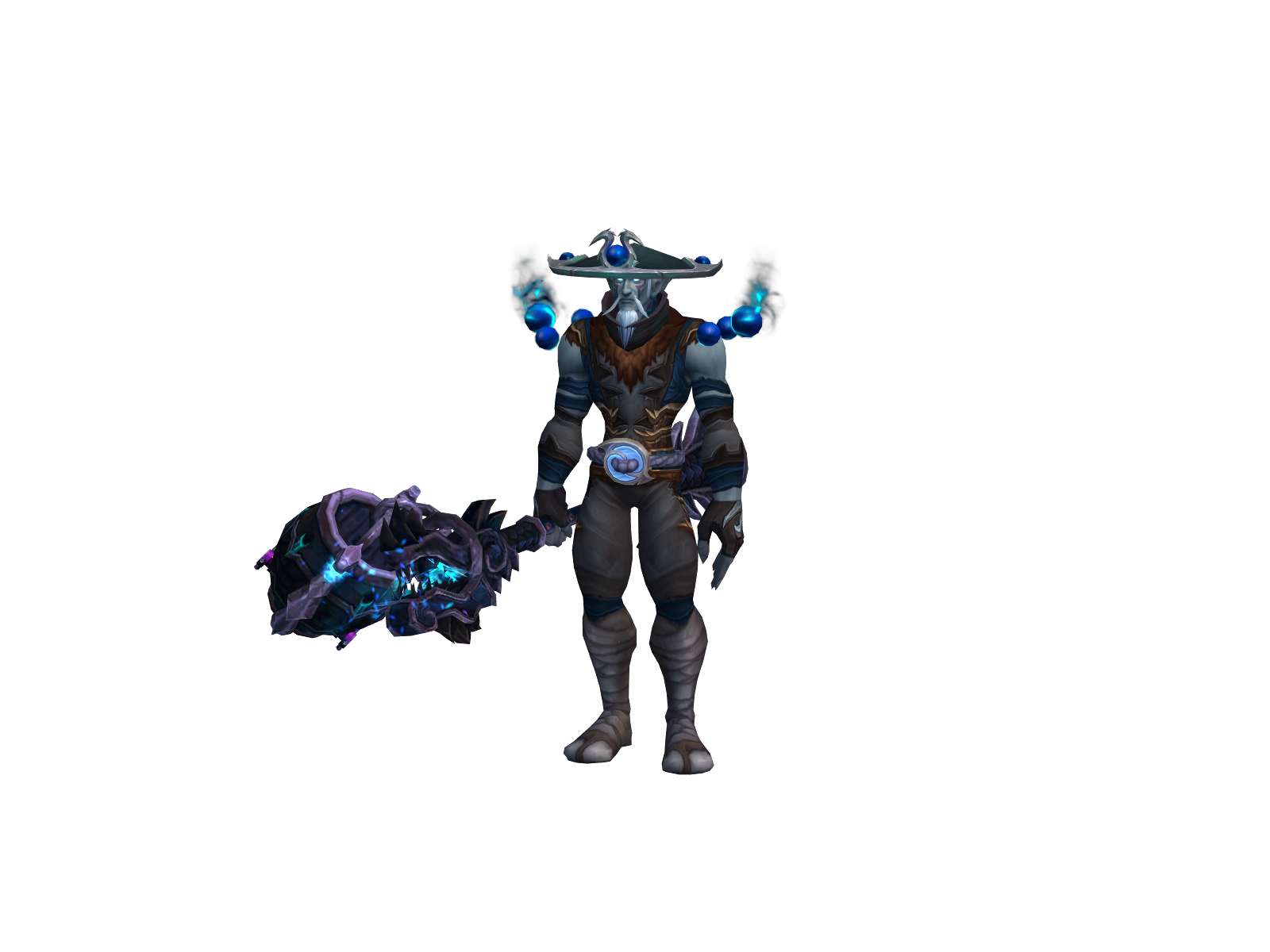 Gorechant 3D character render