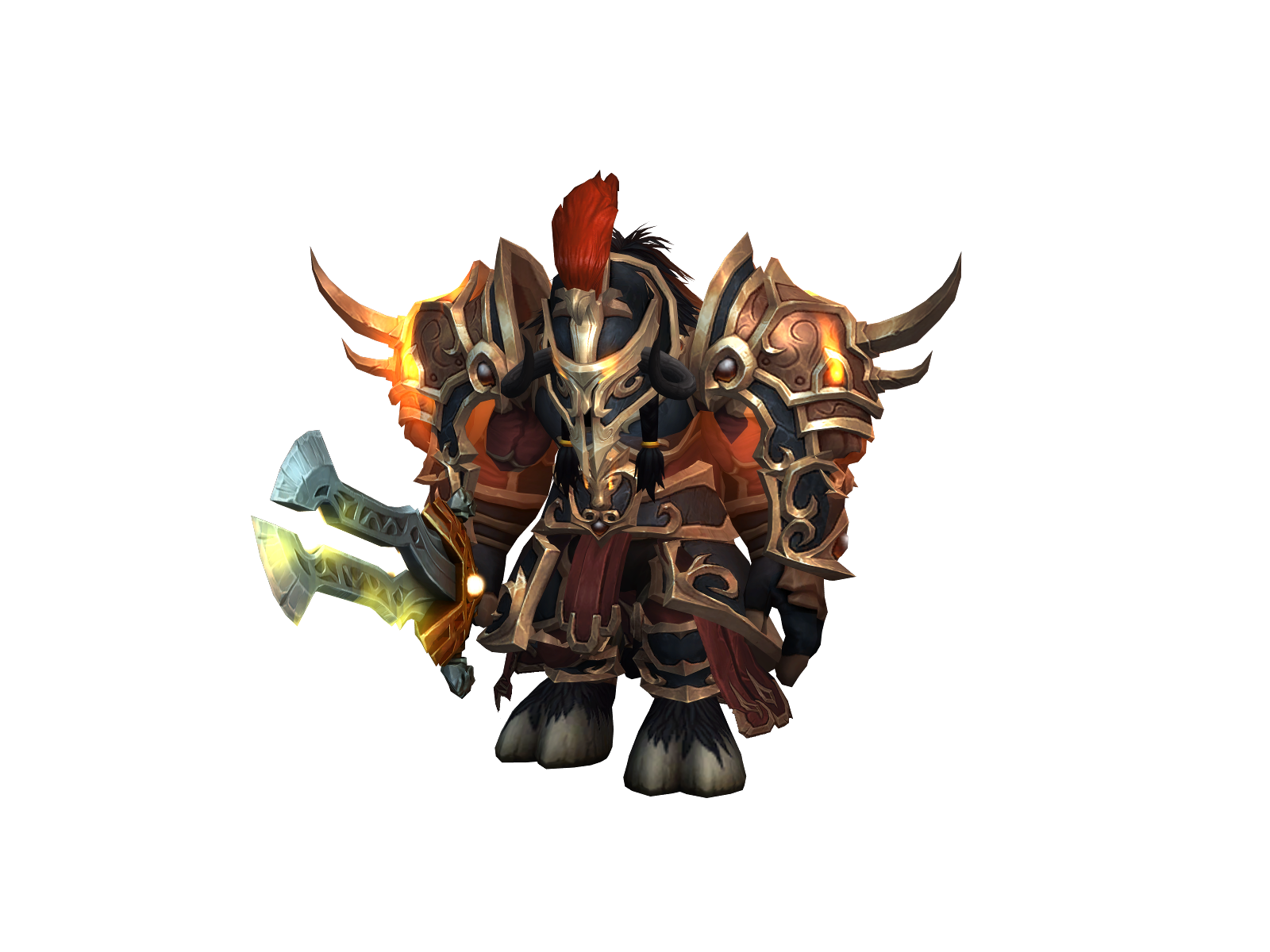 Azandrael 3D character render