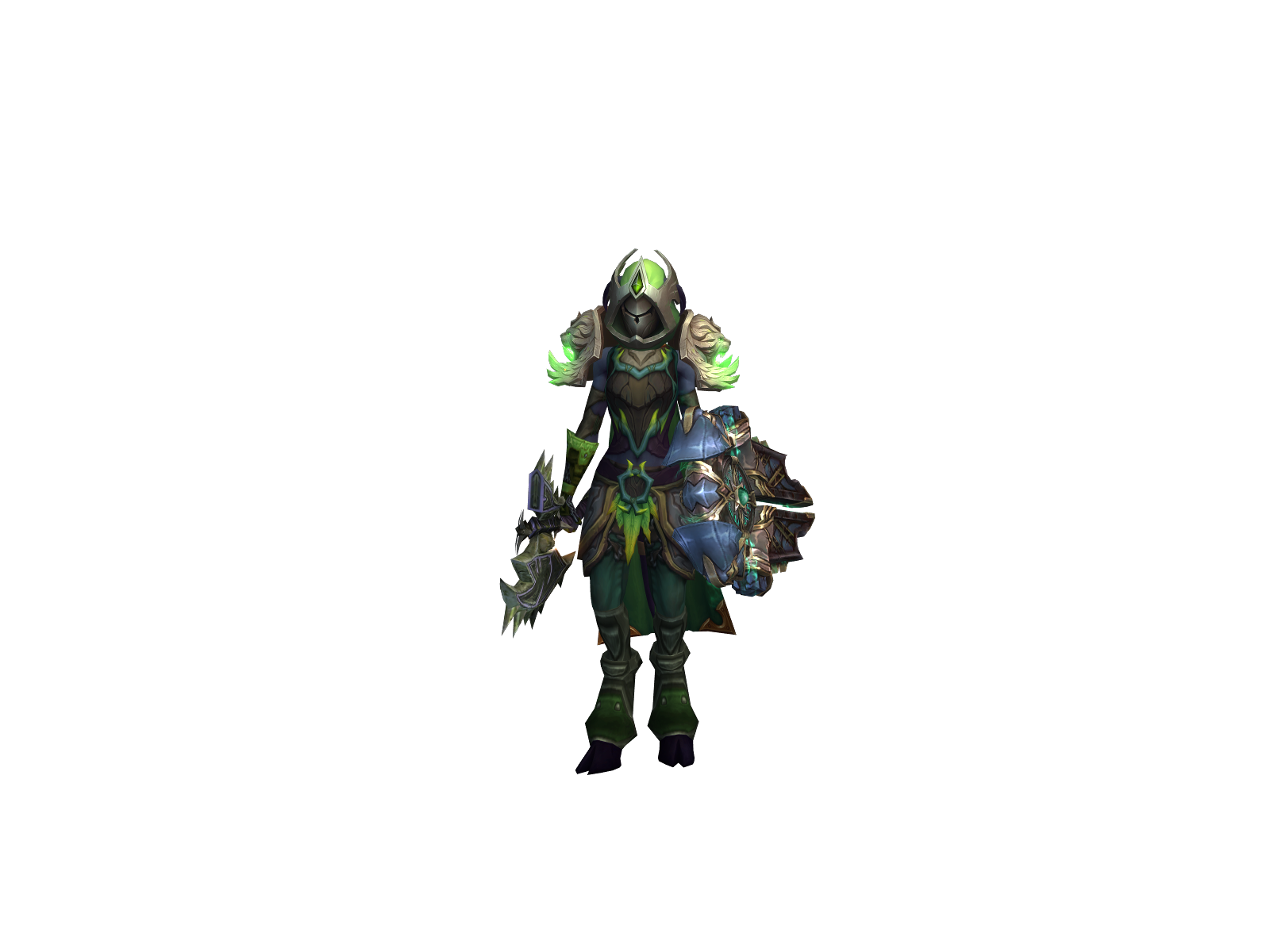 Gewnephilim 3D character render